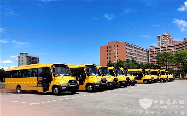 驶进“潮汕文化之乡” 安凯校车为普宁学子保驾护航