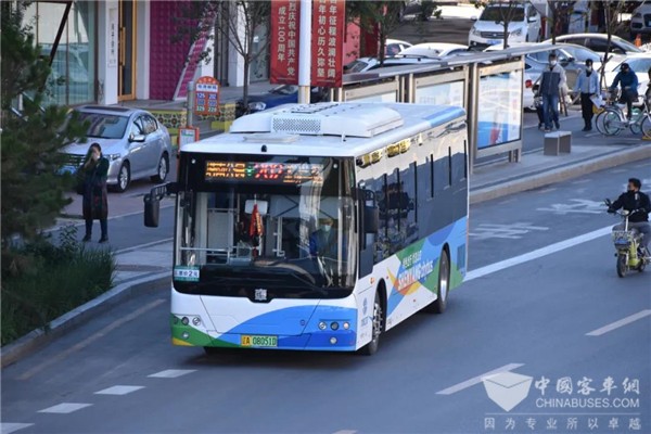 实车街拍！中车电动C10扮靓沈阳