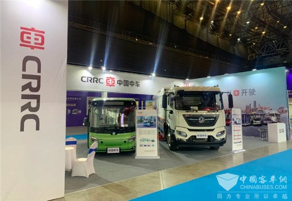 剑指“双碳” 中车电动智慧交通与智慧环卫亮相“星城”