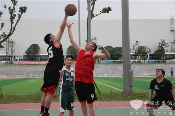 中车电动“以篮球之名”，展职工风采!