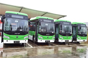 守卫碧水蓝天 福田欧辉纯电动客车再度进“山”