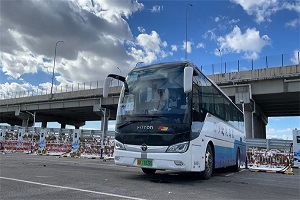 冬奥会“模拟考”接近尾声 欧辉勇夺“客车状元”!