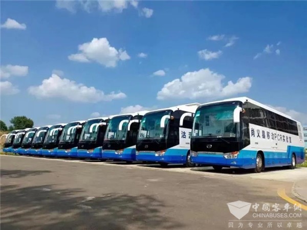 “一起向未来”！金龙客车双“剑”齐发助力冬奥