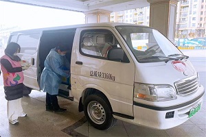 助力疫情防控！开沃V52保障南京溧水核酸检测样本物流转运工作