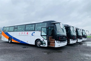 批量欧辉城间客车交付长江旅游客运 助力当地客运品质升级