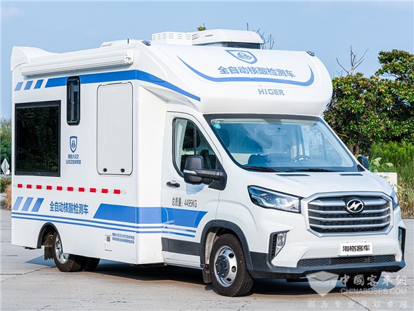 日检测6万人！苏州金龙移动核酸检测车驰援上海疫情阻击战