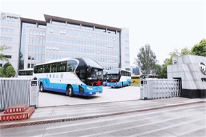批量欧辉精品客车交付山海集团 驱动当地旅游客运复苏