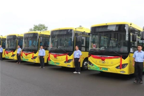 打造绿色公共出行生态圈! 42辆苏州金龙新能源公交上线儋州