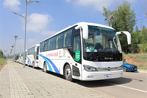 八度出征续写护航传奇 福田欧辉服务环青海湖电动车挑战赛