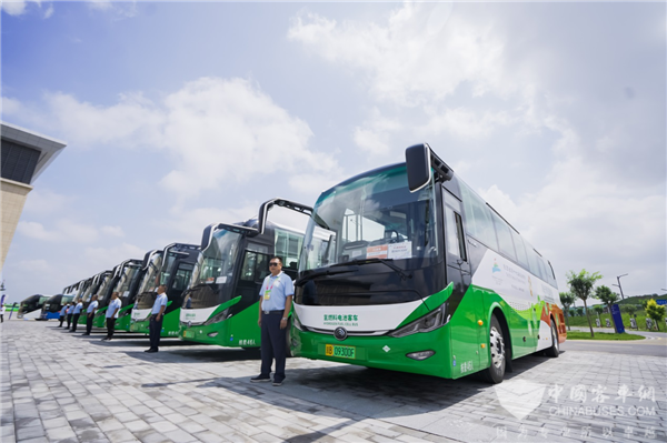 陕运会即将拉开大幕 180台宇通客车实力护航