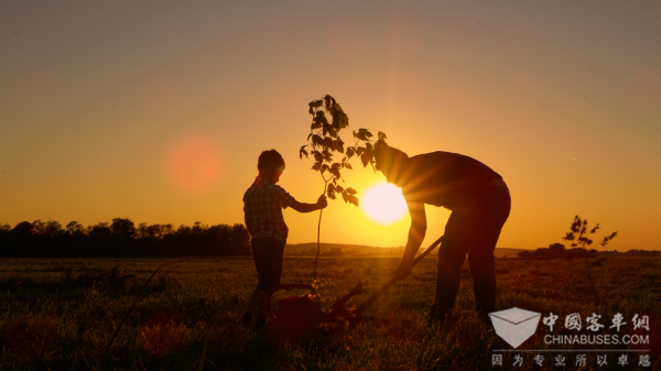 比亚迪商用车 倡议 为地球降温