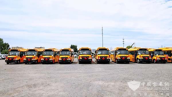 福田欧辉客车 健康校车 北京誉泰校车