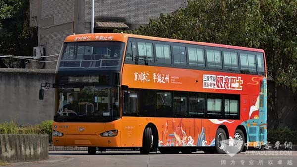 苏州金龙 海格客车 双层观光巴士