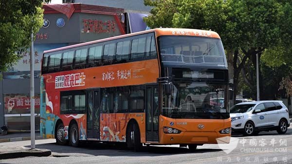 苏州金龙 海格客车 双层观光巴士