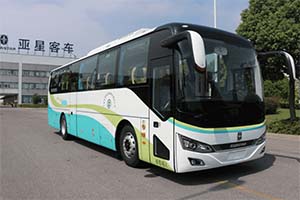 轻量化设计 亚星客车蓝钻2 0纯电动客车发运无锡
