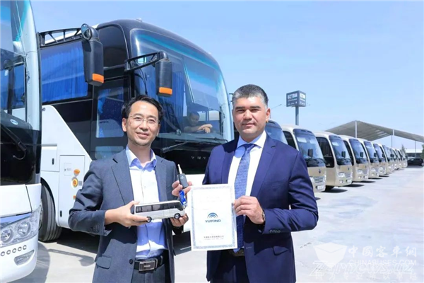 为中国制造“提气”! 宇通T7实力护航乌兹别克斯坦上合峰会