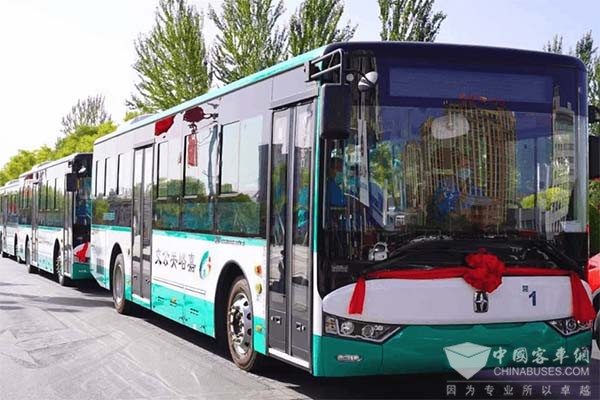 亚星客车 星巴系列 纯电动城市客车 嘉峪关