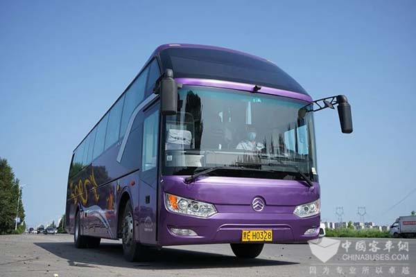 金旅客车 大庆油田 通勤服务保障