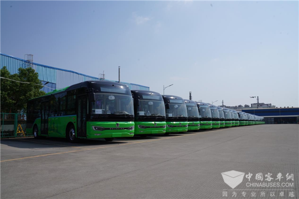 “小车轮”转出“大民生” 30台金旅北极星交付安徽固镇县