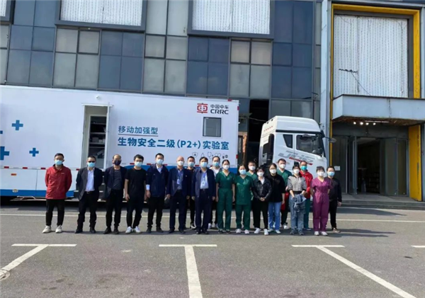 闻令而动 “疫”往无前！中车硬核“大白”再赴战疫核心区