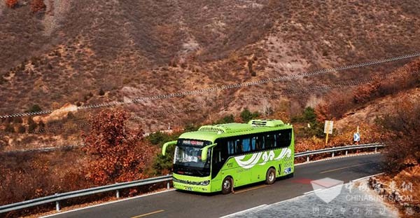 福田欧辉客车 “醉美”公路 百里山水画廊 燃料电池
