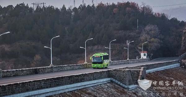 福田欧辉客车 “醉美”公路 百里山水画廊 燃料电池