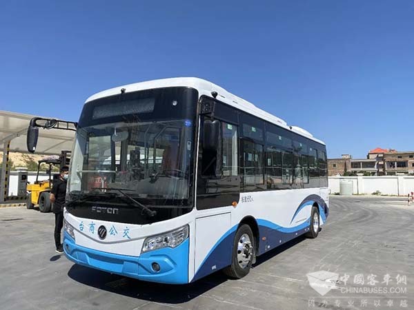 福田欧辉客车 纯电动 城市客车 泉州公交