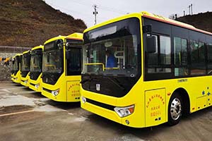 有效保障驾驶安全 吉利星际纯电动城市客车C8E交付甘肃天水