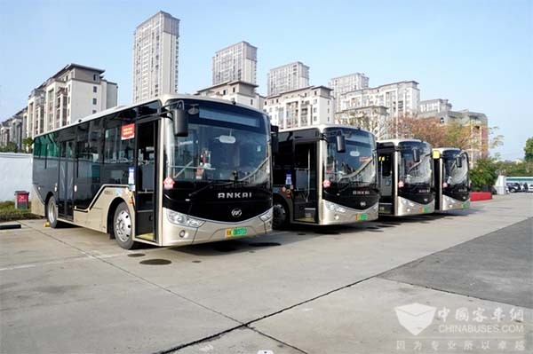 安凯客车 G9纯电动客车 职业技能竞赛