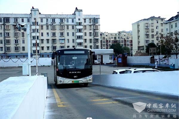 安凯客车 G9纯电动客车 职业技能竞赛