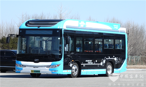 续航超700公里!黄海8.5米氢燃料电池客车成功完成研制