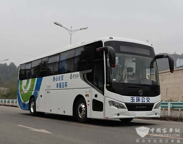 奇瑞万达客车 玉汽公交 纯电客车