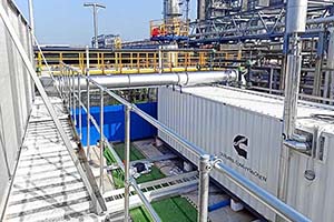 康明斯助力中国石化2.5MW PEM电解水制氢装置在濮阳成功交付
