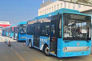 助力低碳出行 吉利星际纯电动城市客车C6E在无锡投入运营