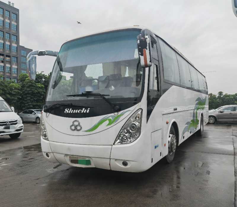 多台46座非营运有中门冷暖空调舒驰新能源气囊车