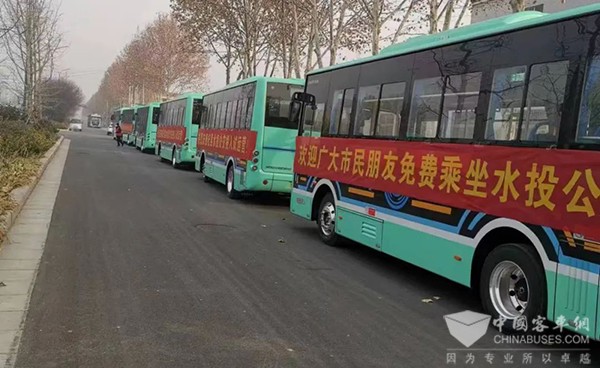 奇瑞万达客车 新能源公交 公共出行 杞县