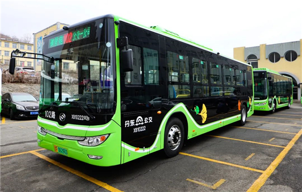 123台新能源客车上线 丹东公交携手黄海客车谱写绿色出行新篇章
