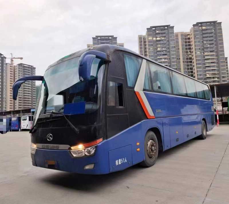 2016年1月 国四51座12米非营运粤牌大金龙6129中门车