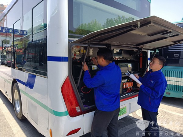 中通客车 无忧运营 绿盾 安全排查团队