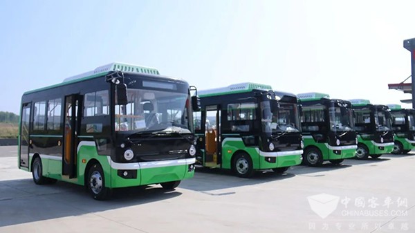 格力钛新能源 微公交 全国示范县 潼关