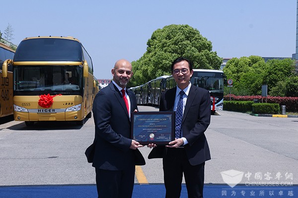 苏州金龙 海格客车 沙特阿拉伯 780辆