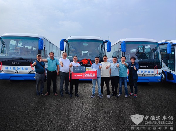 福田欧辉客车 城间客车 寰鹏客运 战略合作