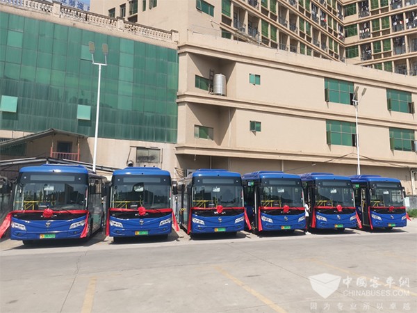 福田欧辉客车 惠州仲恺公交 纯电动 公交车