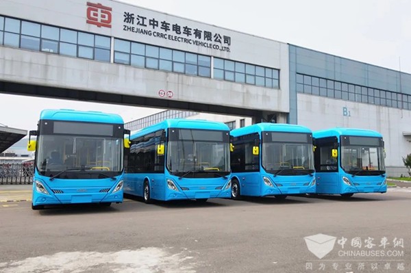 中车电动 多巴胺穿搭 新能源客车