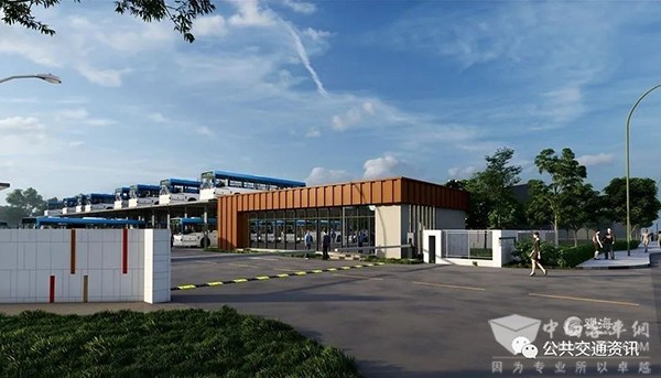 青岛真情巴士 升降机械 立体停车设备 公交停车场