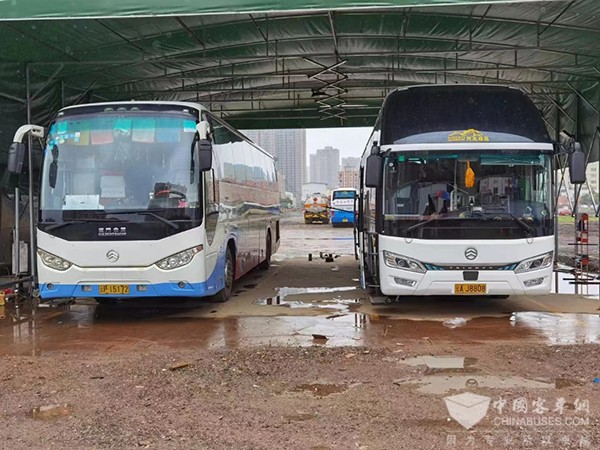 金旅客车 金旅锦程 云南蒲公英 厦门接车