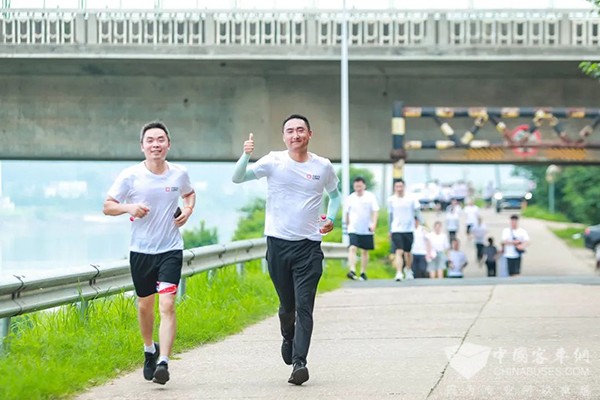 中车电动 成立十六周年 欢乐跑 建党102周年