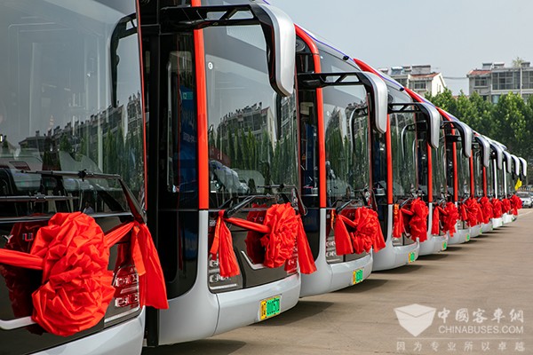 宇通客车 纯电动公交车 山东临沂 宇威 宇萌