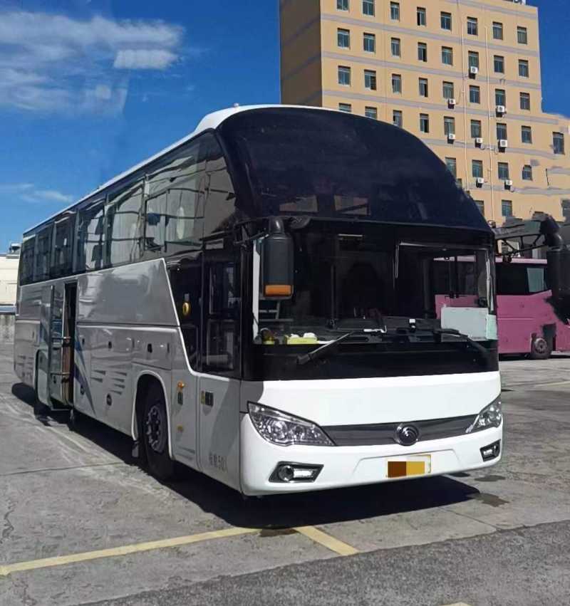 2018年2月 6条新胎双档齐全国五50座宇通6122潍柴375气囊车 