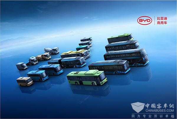 比亚迪 500万辆 新能源汽车 下线 商用车